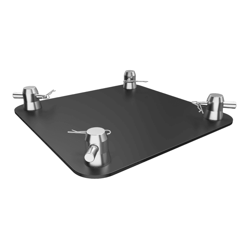 Bodenplatte F34Base-B Plate Black 30x30