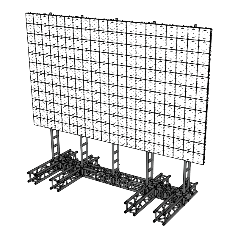 nexxs LED Wall Stand Indoor P2/P4