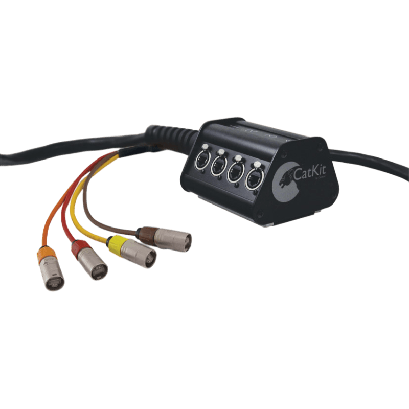 4CH Cat Core Datenkabel 25m