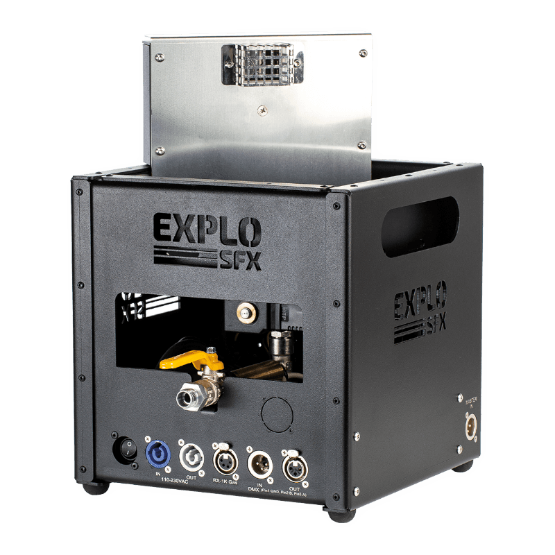 Flammeneffekt GX2 DMX im Flightcase – Bild 2