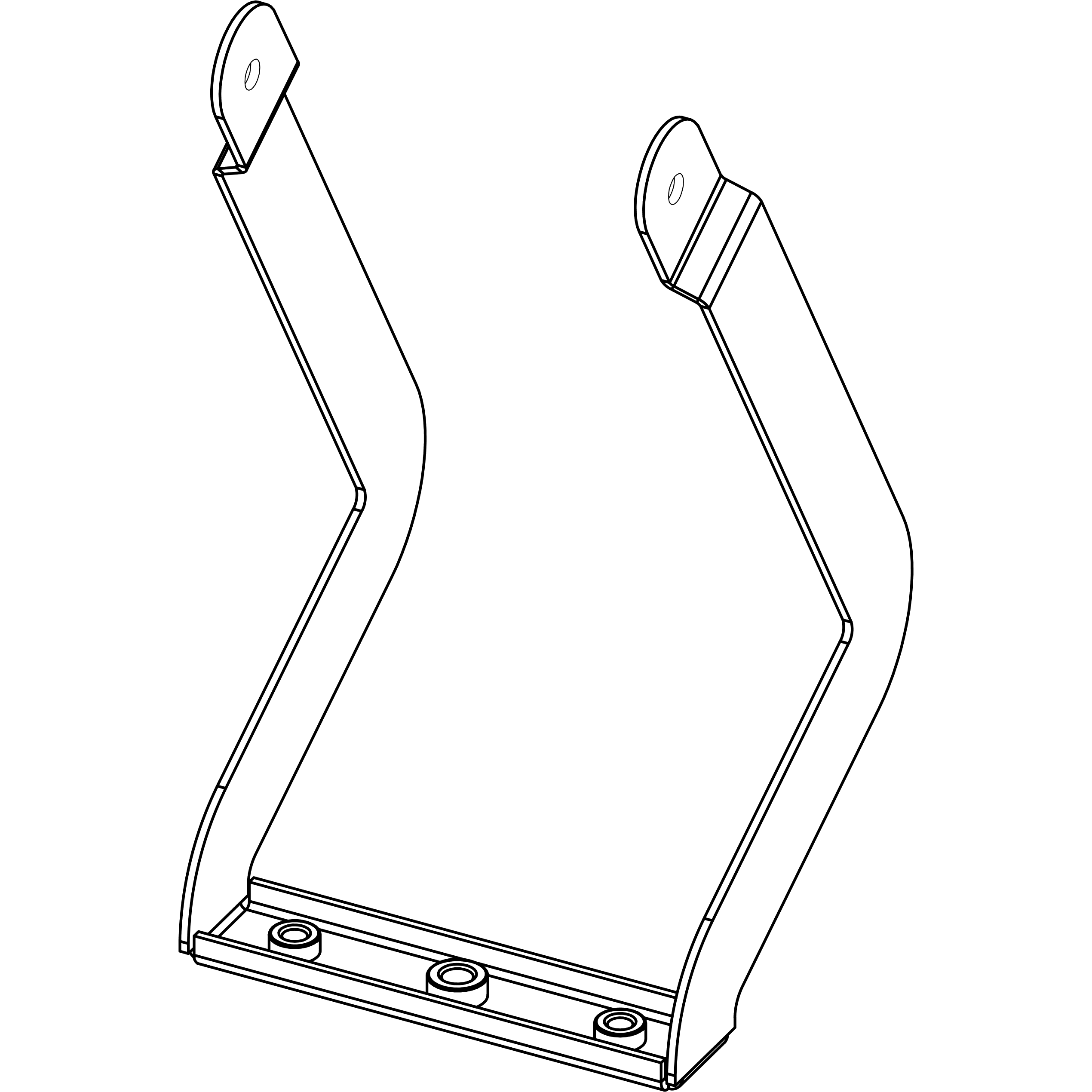 d&b Z5371 T Flying bracket