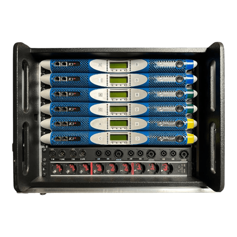K3DSP 6er Set mit Patchfeld