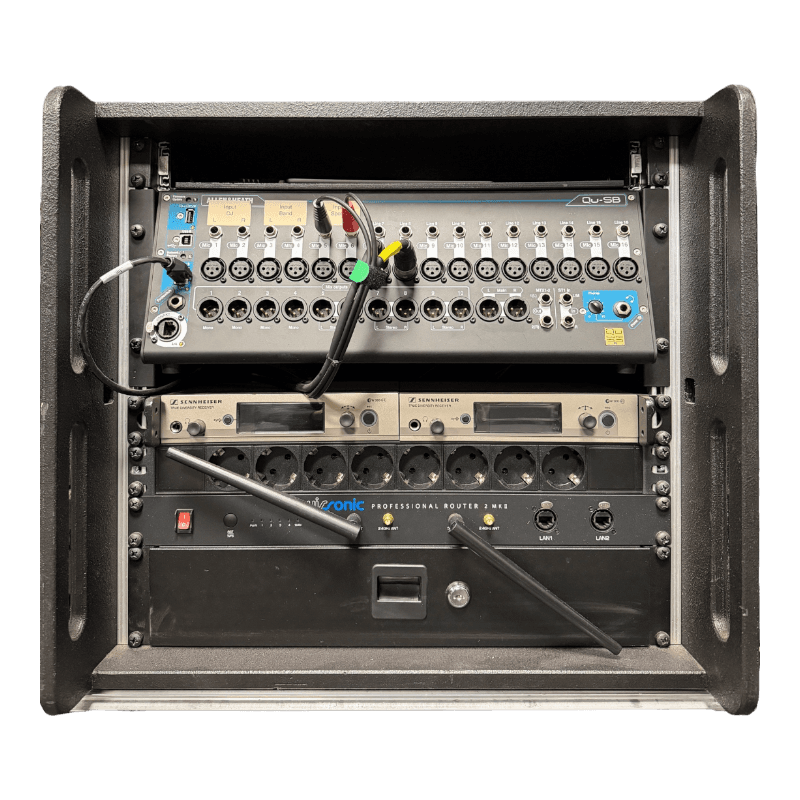 nexxs Medien Set QU16SB / 2xFunkmikrofon